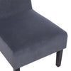 Small Wingback Oyster Armchair Scallop Shell Dining Chair Lounge Occasional Sofa