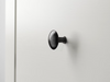 White Chest of 2 Drawers Bedroom Storage Unit Cabinet Modern 54x66cm