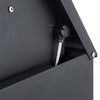 Outdoor Waterproof Parcel Delivery Drop Box Lockable Storage Letter Post Box+Key