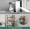 Bookcase 5 Tiers Book Shelf Shelving Display Storage Rack Wooden for Living Room