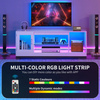 TV Stand Cabinet Unit, 65 Inch TV Unit TV Table Living Room Furniture Modern Sty