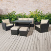 NEW & BOXED ATLANTA 6 PIECE RATTAN DINING SET. RRP £1100 each.