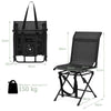 Portable Camping 360° Silent Swivel Blind Hunting Chair Folding Hunter Chair