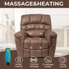 Oversized Electric Lift Rise Recliner Chair Sofa Massage Heat Armchair Disabled