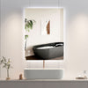 Bathroom Bluetooth Mirror LED Light Illuminated Anti fog Shaver Socket Speaker
