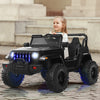 Kids Ride on Truck 2-Seat Electric Toy Vehicle w/2.4G Remote Control-Black
