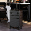 3 IN 1 Makeup Trolley Beauty Trolley Case Drawers Hairdressing Case on Wheels