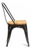 Style Industrial Metal Dining Chairs Vintage Retro Kitchen Cafe Stacking