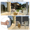 Patio Retractable Side Awning Outdoor Privacy Screen Windscreen Sunshade Blind