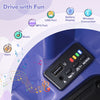 Electric Ride on Bumper Car 12V Electric 360° Spin Car Purple