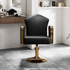 Adjustable Barber Chair Faux Leather Swivel Hydraulic Salon Chairs with Footrest