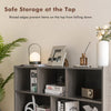3-tier Open Bookcase Modern 8-Cube Bookshelf Wooden Storage Display Cabinet