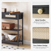 Console Table Hallway Table Sofa Table Side Table 80 x 25 x 75 cm Black