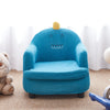 Kids Sofa Chair Fabric Padded Children Toddlers Armchair Playroom Bedroom Seat