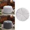 Sofa Ottoman Shoe Bench Velvet Pouf Seat Footrest Foot Stool Round Padded Stools