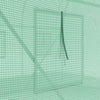 Garden Polytunnel 3m X 2m Greenhouse Galvanise Steel Frame Walk-in Tunnel House