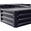 Metal Raised Vegetable Planter Outdoor Garden Flower Trough Herb Grow Bed Box