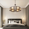 Vintage Industrial Style Chandelier Metal Geometric Cage Ceiling Pendant Lights