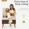 Home Outdoor Rattan Sectional Sofa Wicker Patio Furniture Set Conversation Sets