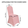 10-100x Spandex Stretch Wedding Chair Cover Shiny Metallic Glitter Covers Party