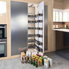 Pantry Pull Out Soft Closing Larder Kitchen Food Cupboard Adjustable Unit 6 Tier