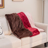 150 x 200 cm Electric Heated Blanket Cozy Flannel Fabric Heating Blanket Throw