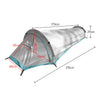1 Person Tent Waterproof Camping Hiking Festival Swift Backpack Lightweight Tent