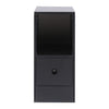 Slim Bedside Table Cabinet with Drawer for Bedroom Sofa Side Table End Tables