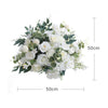 Dia.50cm Wedding Party Artificial Rose Flower Ball Vase Table Centerpieces Decor