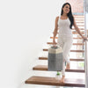 Stair Basket with Handles Foldable Stair Basket Stair Basket for Carpeted Stairs