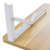 Folding Wall Table Drop Leaf Writing Laptop Desk Foldable Floating Storage Shelf