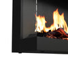 LED Fireplace Media Wall Fire Wall Mounted / Insert Media Electric Heater 50inch