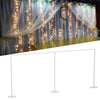 Wedding Arch Backdrop Stand Adjustable Flower Curtain Drape Support DIY