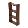 3 Tier Adjustable Bookshelf Display Stand Small Desktop Bookcase Storage Unit