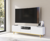 180cm TV Unit I Sideboard Cabinet I Cupboard TV Stand I White Gold Carved Doors