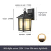 Traditional Outdoor Garden Wall Light Lantern Corridor Porch Patio Fence Lamp
