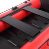 10ft PVC Water Adult Assault Boat Red Black 330kg Capacity Fishing Raft
