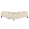 Dusk Soho Beige Linen Look Fabric Right Hand Corner Sofa RRP £1800