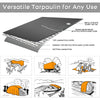 Thick Tarpaulin 200 GSM Heavy Duty Waterproof Cover Tarp Ground Camping Sheet