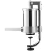 Sausage Stuffer 2.5LBS/1.5L Sausage Filler Maker Meat Press Stainless