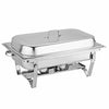 9L 3Pan Stainless Steel Chafing Dish Set Food Warmer For Buffet Banquet Catering