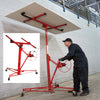 16FT Lifter Tool Hoist Mobile Plaster Board Panel Sheet Drywall Lift Crane