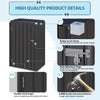 Small Garden Storage Shed Outdoor Metal Tool Box Cupboard Cabinet Lockable