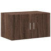 Storage Cabinet Brown Oak 70x42.5x225 Engineered Wood F5M0