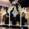 Wisfor 3PCS Wedding Arch Backdrop Stand Garden Floral Balloon Frame Party Decor
