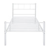 Simple Budget metal bed Single bed Frame w/Mattresses Option Bedroom Furniture