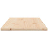 Table 100x50x1.7 Rectangular Solid Wood Pine B5K7