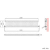 Traditional Radiator 2 3 Column Horizontal Vertical Cast Iron Style Vintage Rads