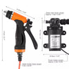 12V Car Washer Portable Water Pump Kit Sprayer Cleaner Hose Van High Pressure UK