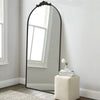 180CM TALL FULL LENGTH FLOOR MIRROR STUNNING METAL FRAME LEANING WALL MOUNTED